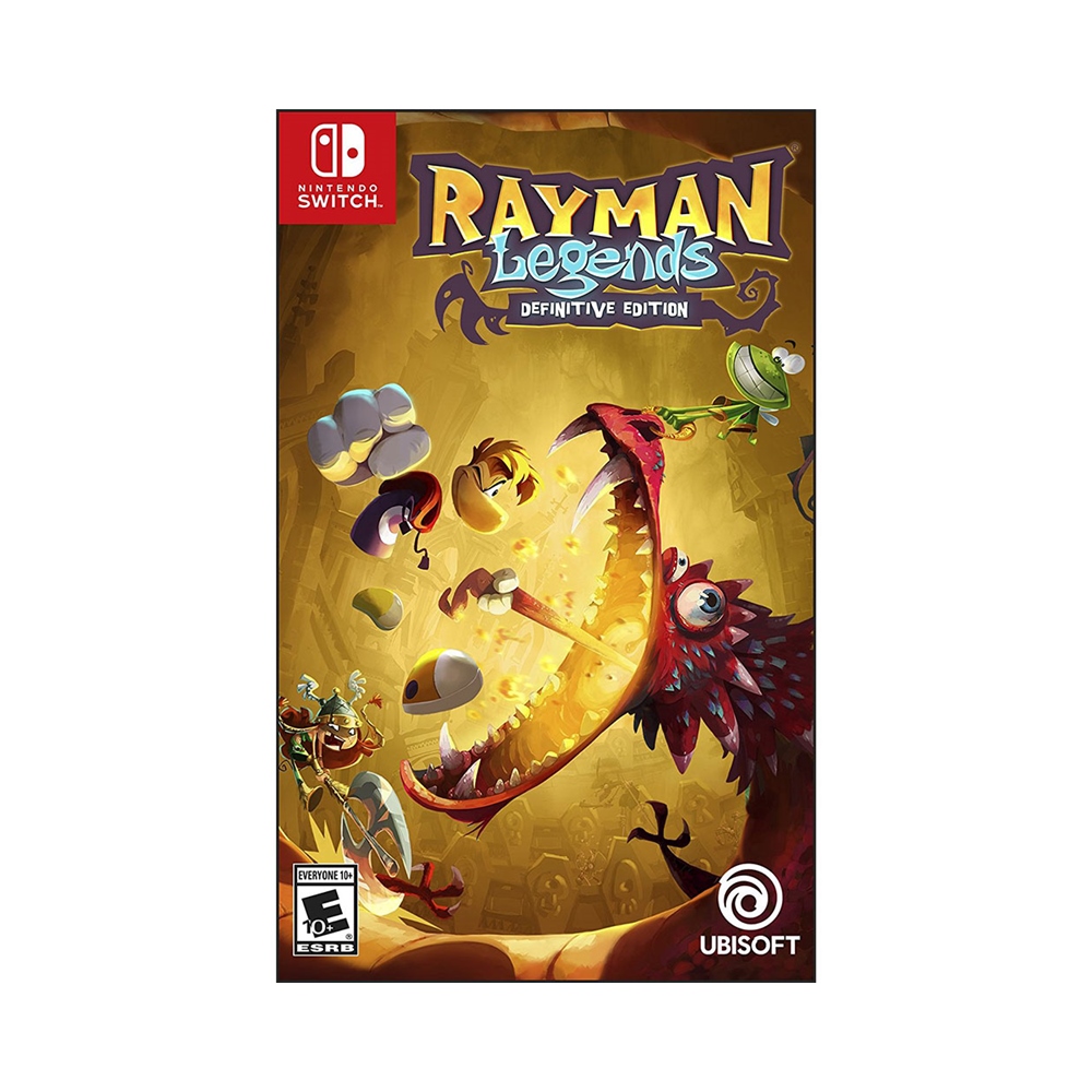 Nintendo Switch《雷射超人：傳奇 決定版 Rayman Legends Definitive Edition》英文美版