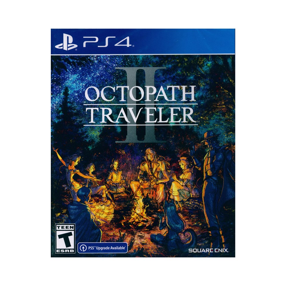 PS4《歧路旅人 2 八方旅人 2 Octopath II》中英日文美版 可免費升級PS5版本