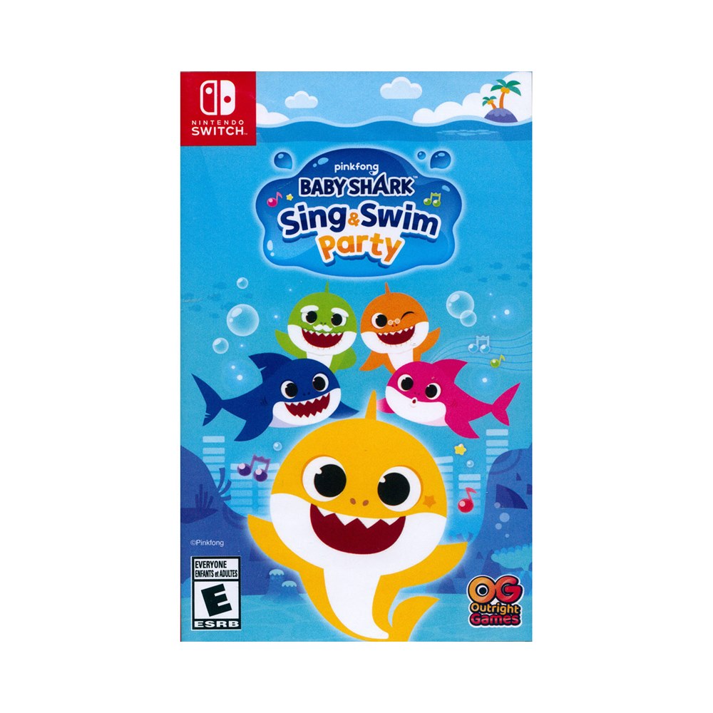 Nintendo Switch《鯊魚寶寶 唱游派對 Baby Shark: Sing & Swim Party》中英日文美版