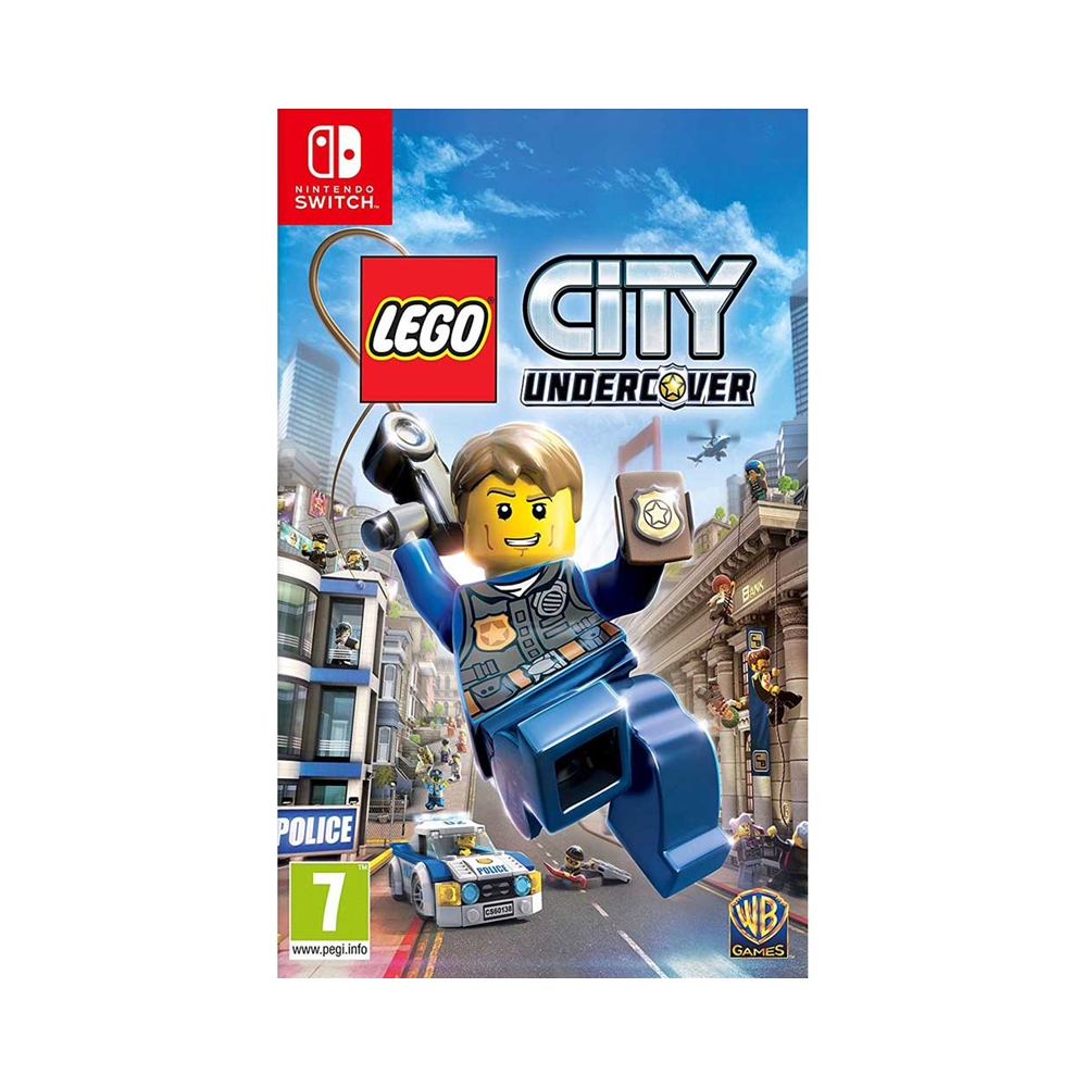 Nintendo Switch《樂高小城：臥底密探 LEGO CITY UNDERCOVER》中英文歐版