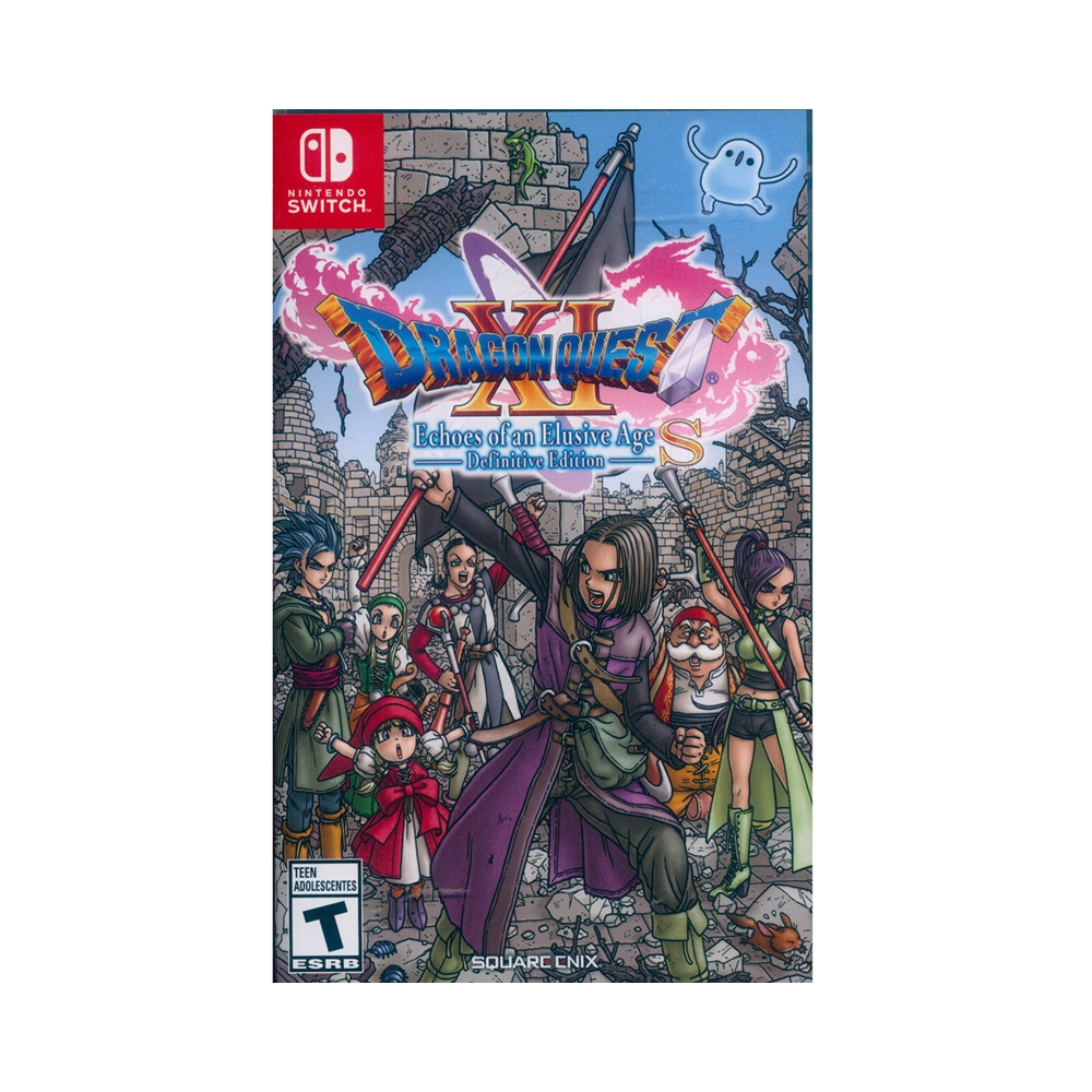 Nintendo Switch《 勇者鬥惡龍 XI S 尋覓逝去的時光 Definitive Edition Dragon Quest XI S》中英日美版 勇者鬥惡龍 11 S