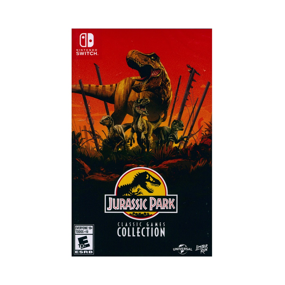 Nintendo Switch《侏儸紀公園：經典遊戲合集 Jurassic Park Classic Game》英文美版