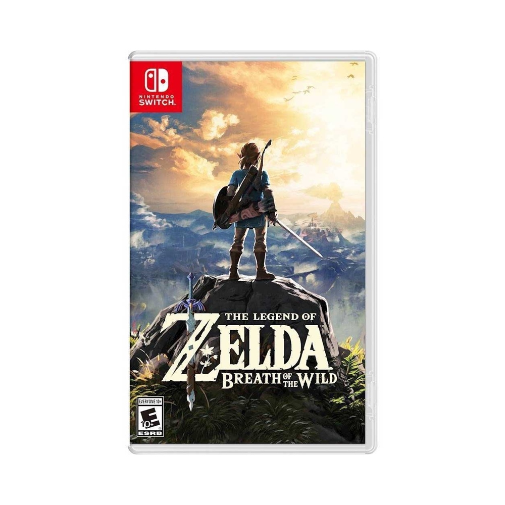 Nintendo Switch《薩爾達傳說：曠野之息 The Legend of Zelda: Breath of the Wild》中英日文美版