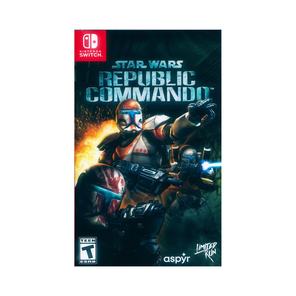 Nintendo Switch《星際大戰 共和突擊隊 Star Wars Republic Commando》中英日文美版