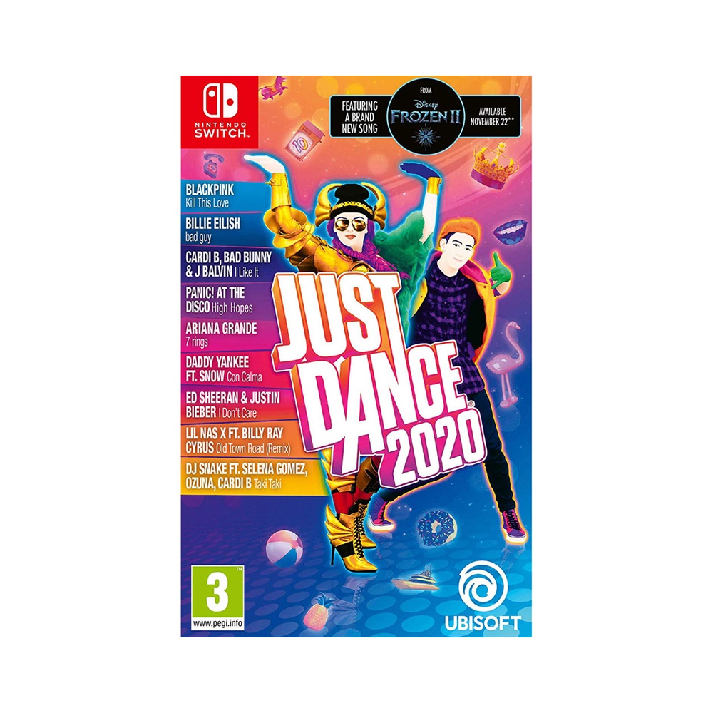 Nintendo Switch《 舞力全開 2020 Just Dance 2020 》中英文歐版 附贈額外500首試用 含蔡依林怪美的