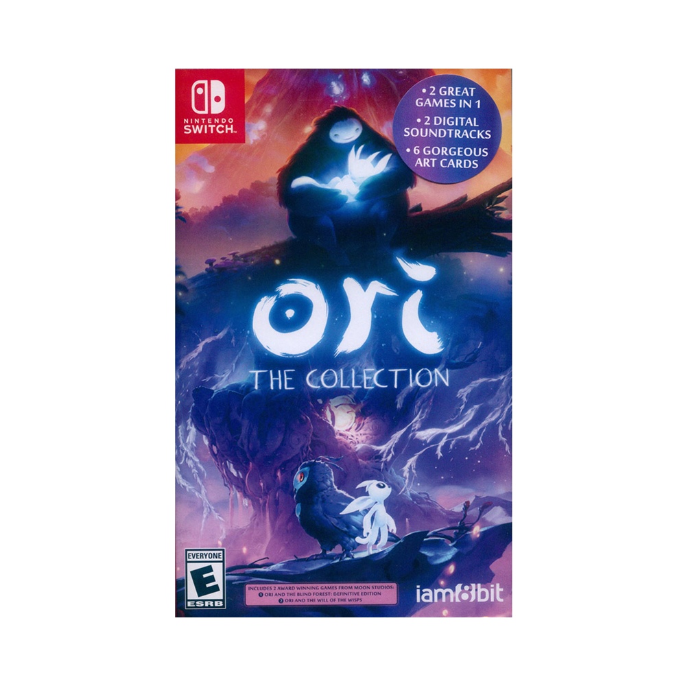 Nintendo Switch《聖靈之光 1+2 合輯 Ori: The Collection》中英日文美版 奧里與迷失森林