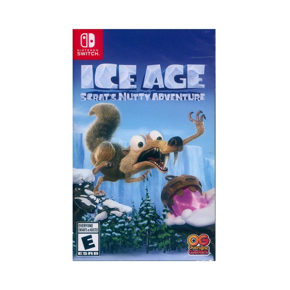 Nintendo Switch《冰原歷險記：鼠奎特的堅果冒險 ICE AGE: Scrats Nutty Adventure》中英日文美版
