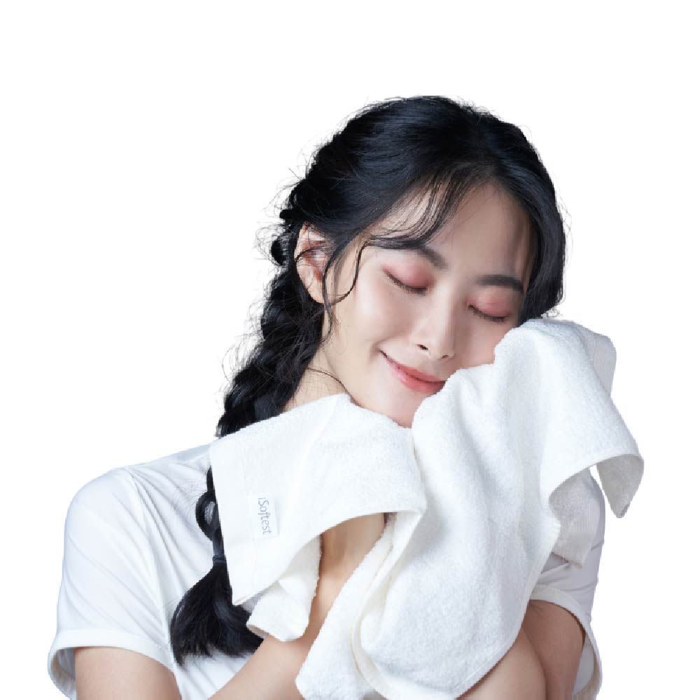 【iSoftest】桃苗選品—新舒樂 低摩擦 抗菌毛巾 台灣製造 專為異膚肌、痘肌、運動者、醫護人員、體弱者