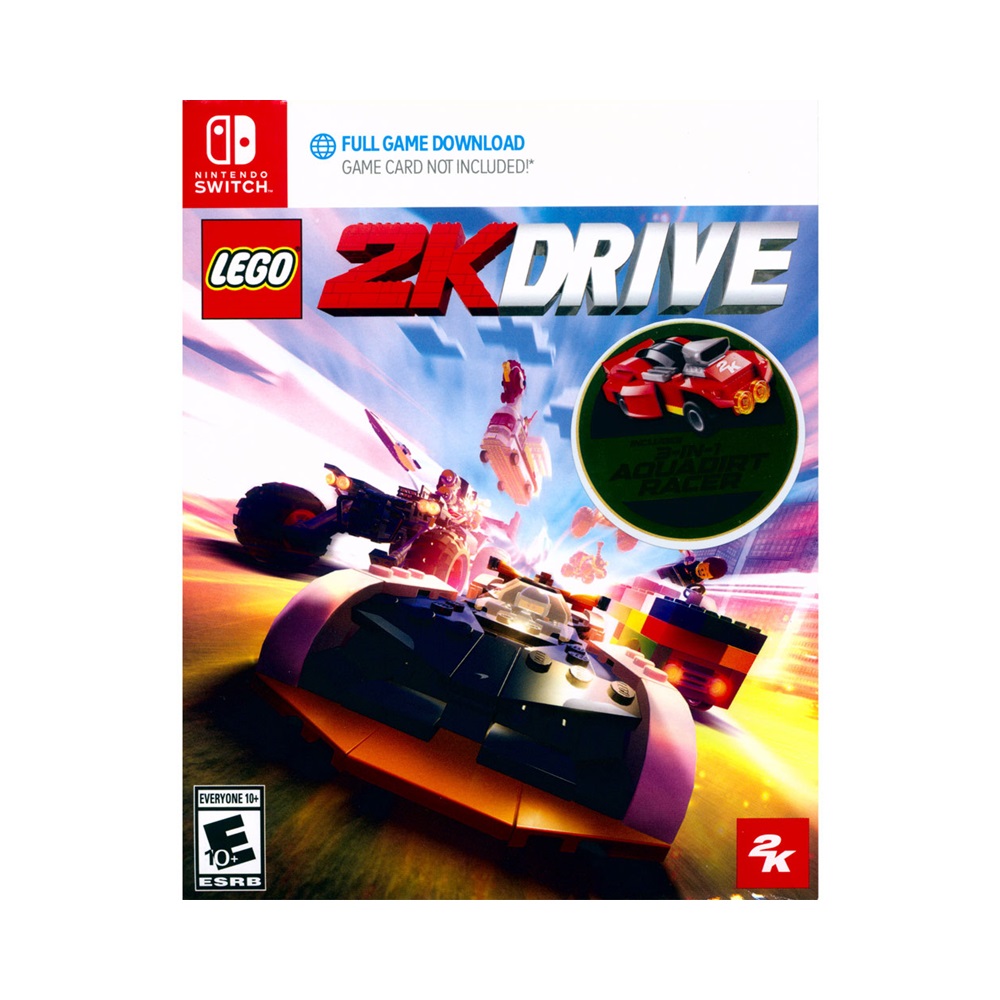 Nintendo Switch《樂高2K 飆風賽車 LEGO 2K DRIVE》中英文美版 盒裝序號