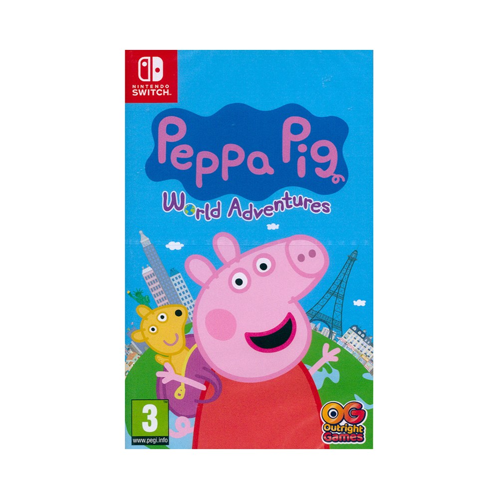 Nintendo Switch《佩佩豬：世界大冒險 Peppa Pig: World Adventures》英文歐版