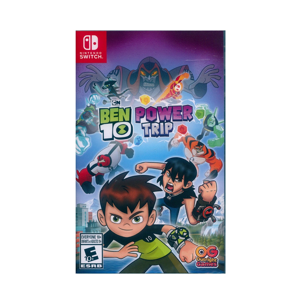 Nintendo Switch《少年駭客：威力旅程 Ben 10: Power Trip》中英日文美版