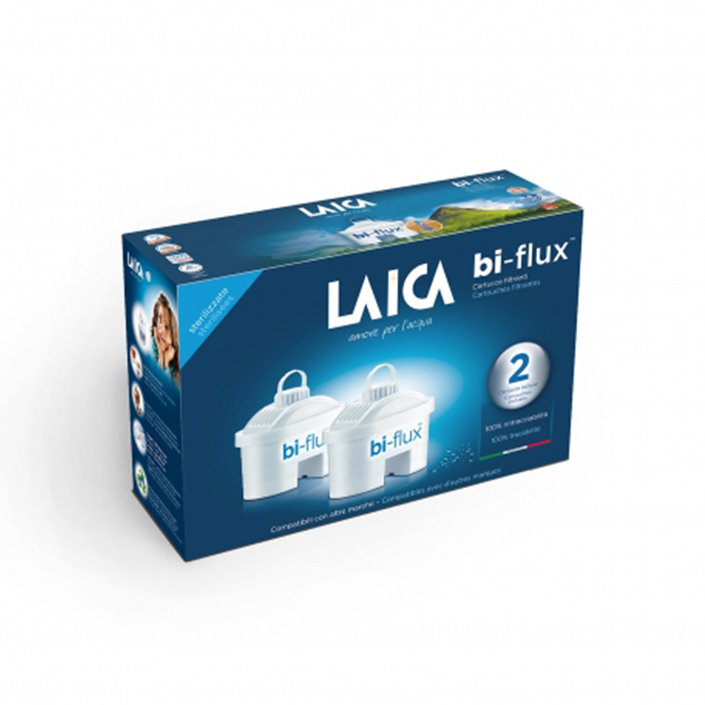 【LAICA 萊卡】義大利進口 二入雙流高效濾芯 - 一般版 濾水器