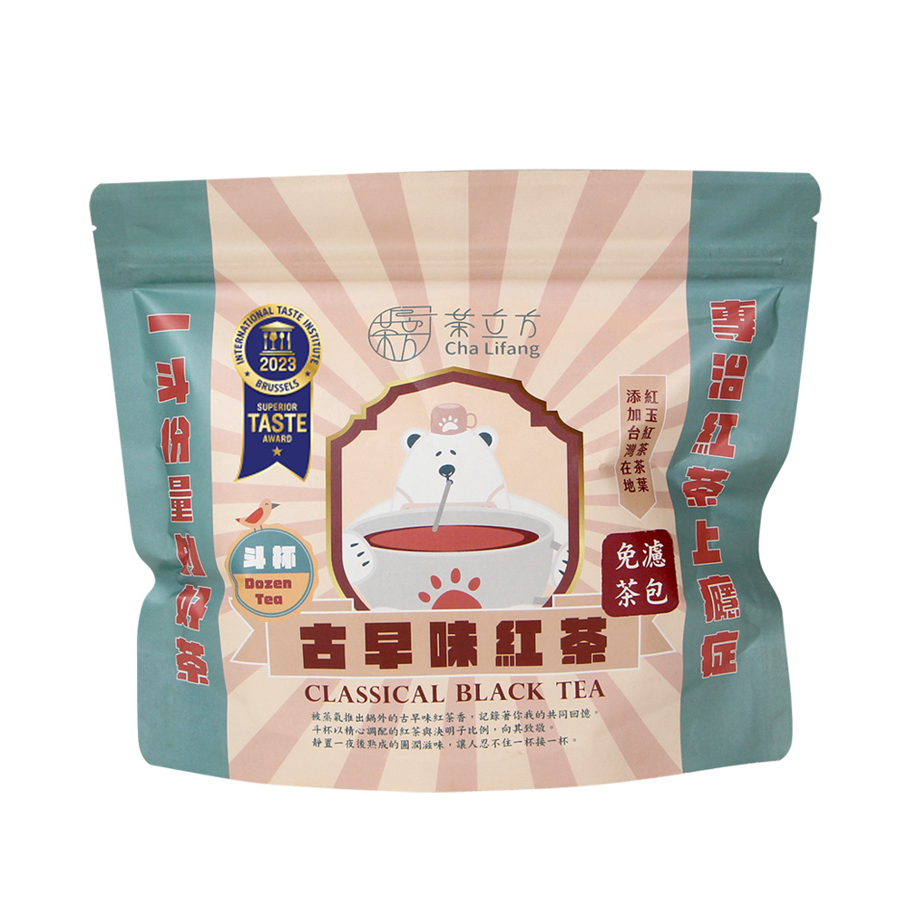【茶立方】斗杯古早味紅茶(2大袋+5小袋組)