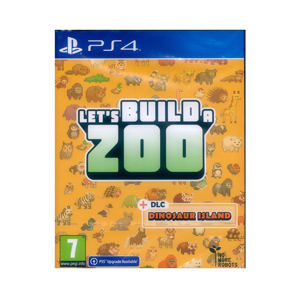 PS4《一起來蓋動物園 Lets Build a Zoo》中英日文歐版 支援升級PS5