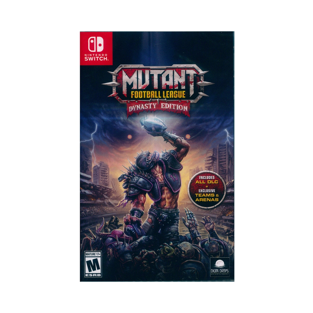 Nintendo Switch《異形橄欖球聯盟 皇家版 Mutant Football League: Dynasty Edition》英文美版