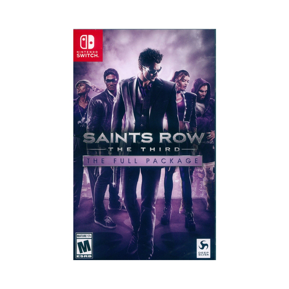 Nintendo Switch《黑街聖徒 3 完全版 Saints Row: The Third - THE FULL PACKAGE 》英文美版