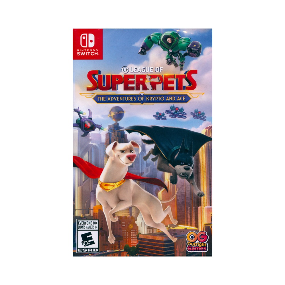 Nintendo Switch《DC超級寵物聯盟：小氪和王牌大冒險 DC League of Super-Pets》英文美版