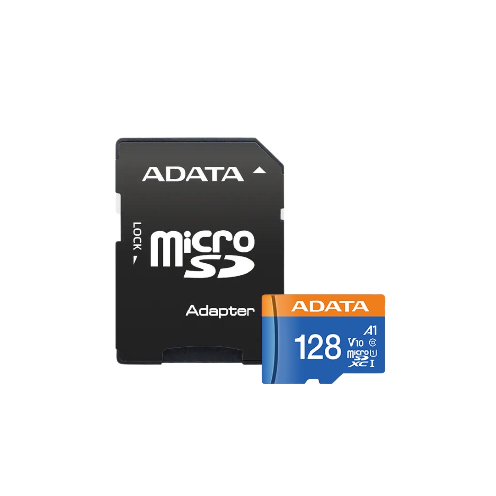 【ADATA威剛】Premier microSDXC UHS-I (A1) 128G 高速記憶卡 (附轉卡)