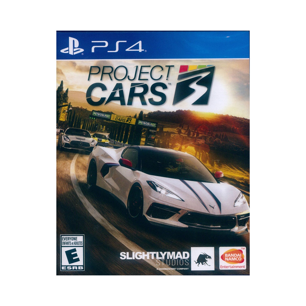 PS4《賽車計畫 3 Project Cars 3》英文美版