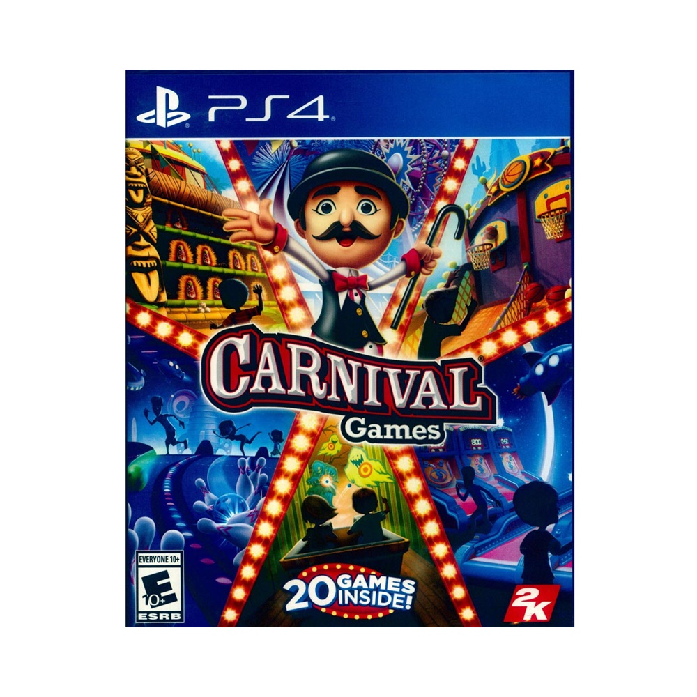 PS4《體感嘉年華 Carnival Games》中英文美版