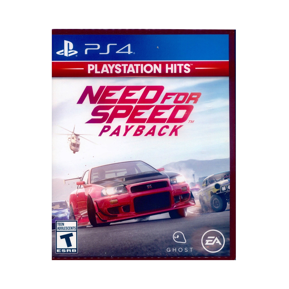 PS4《極速快感：血債血償 Need for Speed: Payback》中英文美版 極品飛車 速度與激情