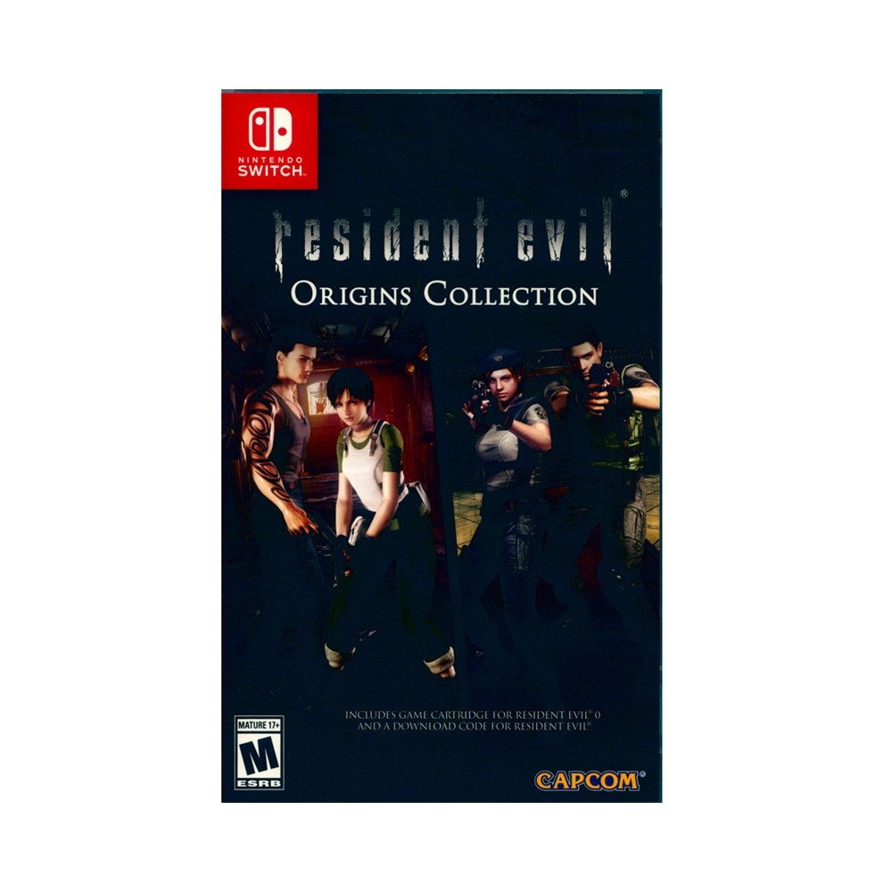 Nintendo Switch《惡靈古堡 起源精選輯 Resident Evil Origins Collection》中英日文美版