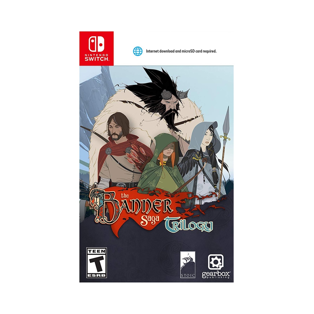 Nintendo Switch《旗幟的傳說 三部曲 The Banner Saga Trilogy》英日文美版