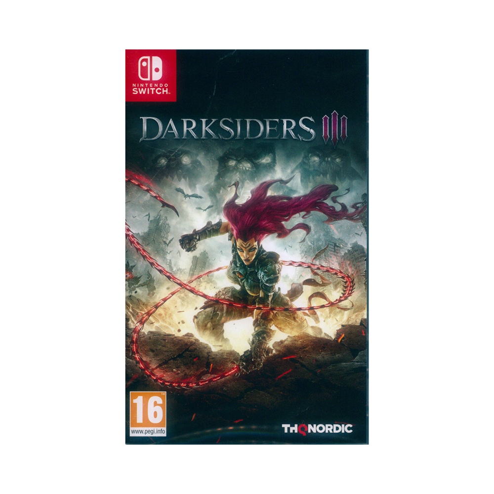 Nintendo Switch《末世騎士 3 Darksiders 3》中英日文歐版 末世騎士 III 暗黑血統 3