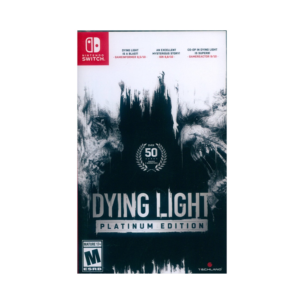 Nintendo Switch《垂死之光：白金版 Dying Light Platinum Edition》中英日文美版 免費升級成終極版