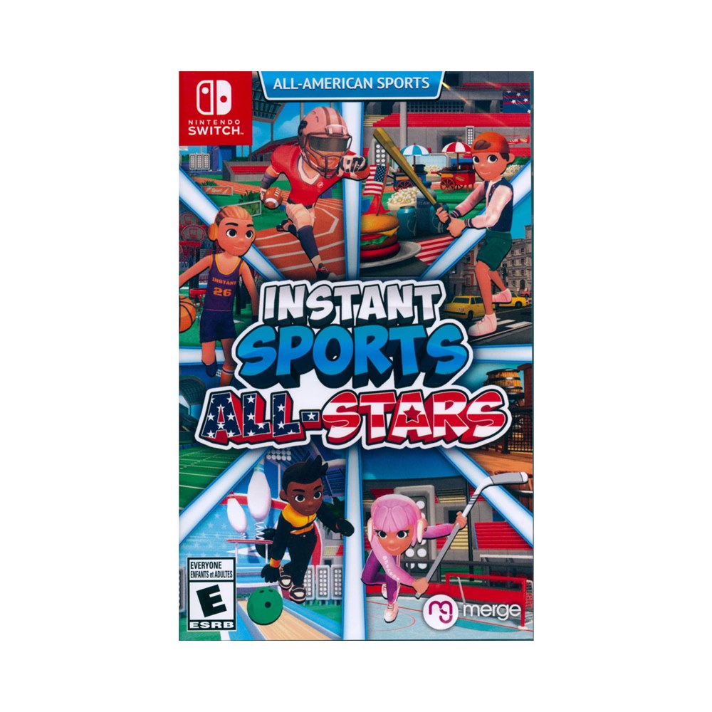 Nintendo Switch《即時運動全明星 Instant Sports All Stars》英文美版 全明星運動會