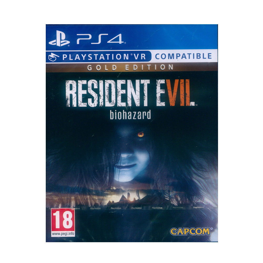PS4《惡靈古堡 7：生化危機 黃金版 Resident Evil 7: Biohazard Gold Edition》中英日文歐版
