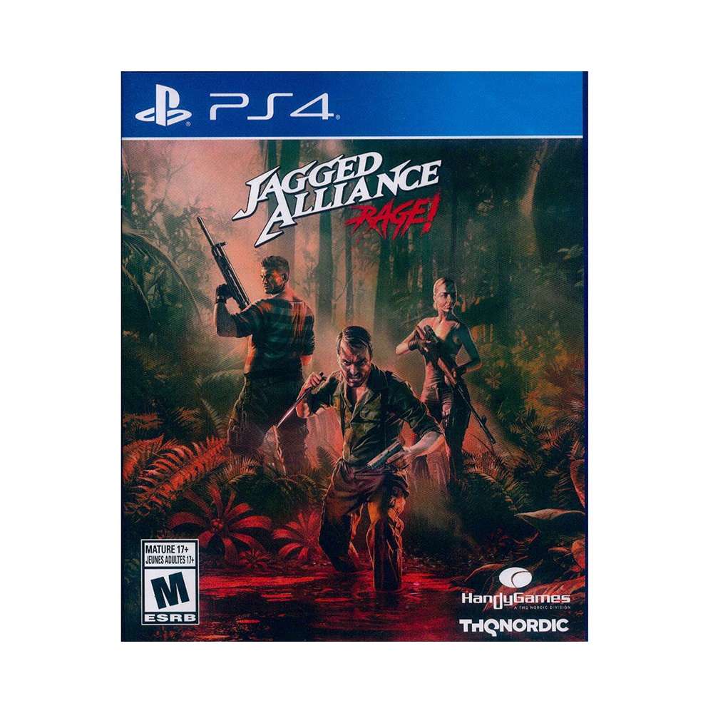 PS4《鐵血傭兵：狂怒！ Jagged Alliance: Rage!》中英日文美版