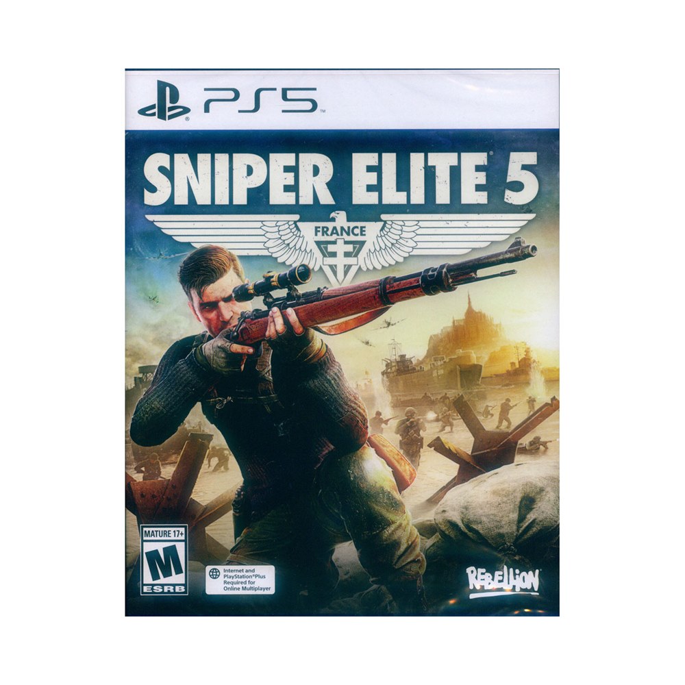 PS5《狙擊之神 5 狙擊精英 5 Sniper Elite 5》中英日文美版