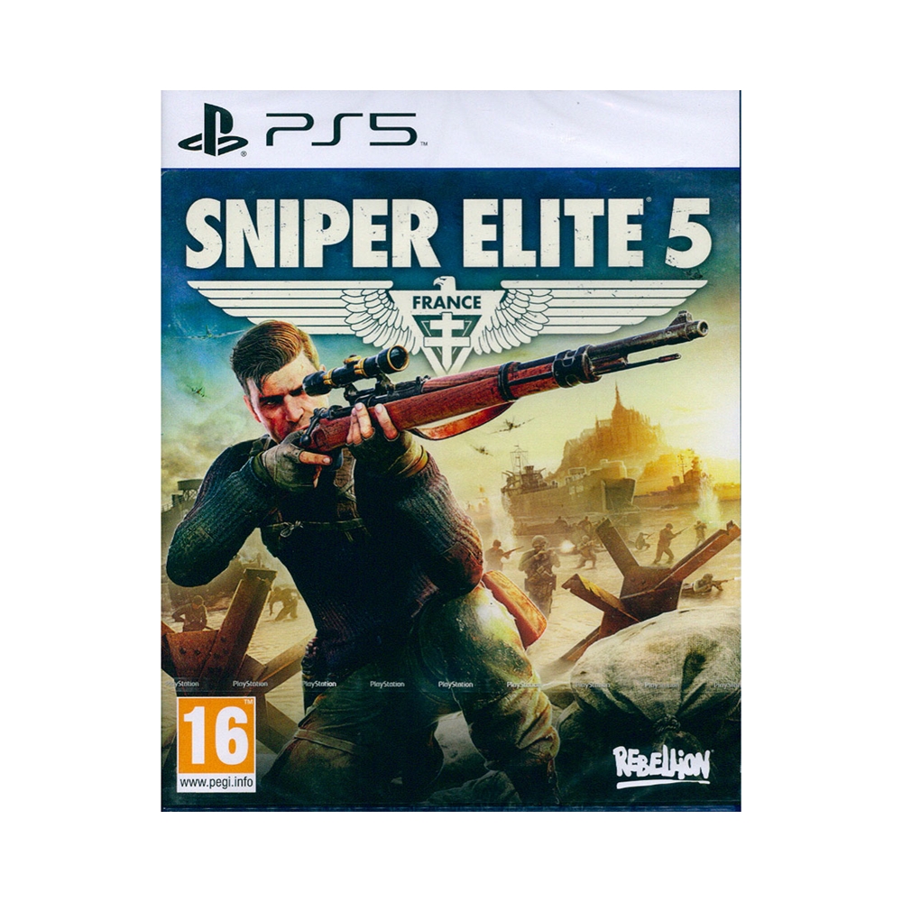 PS5《狙擊之神 5 狙擊精英 5 Sniper Elite 5》中英日文歐版