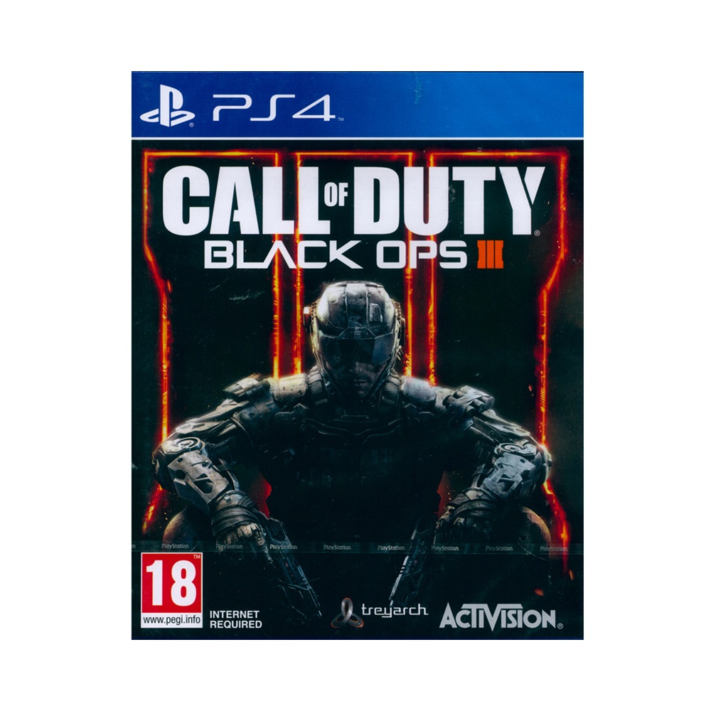 PS4《決勝時刻：黑色行動 3 CALL OF DUTY Black OPS 3》英文歐版