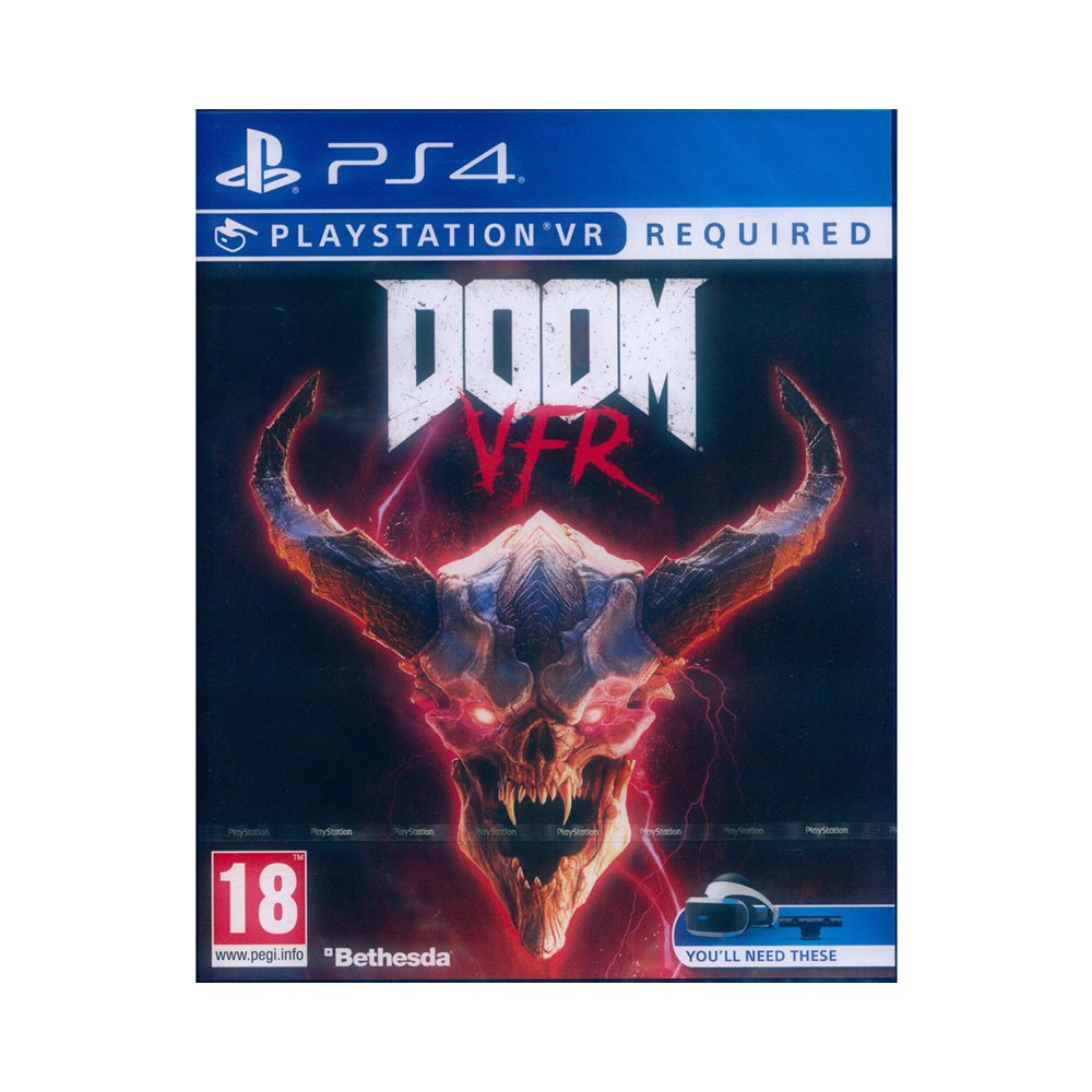 PS4《毀滅戰士VFR Doom:VFR》英文歐版 (PSVR專用)