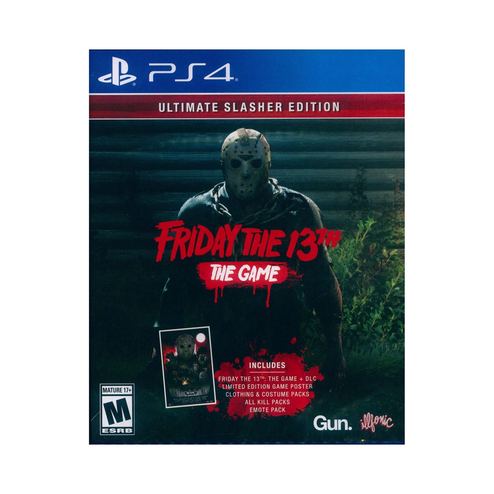 PS4《13號星期五 終極鮮血淋漓限定版 Friday The 13th: The Game Ultimate Slasher》英文美版
