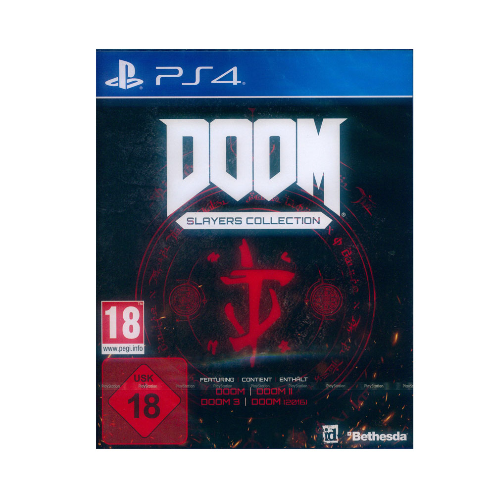 PS4《DOOM：毀滅戰士 典藏版合輯 Doom: Slayers Collection》英文歐版 殺手收藏版