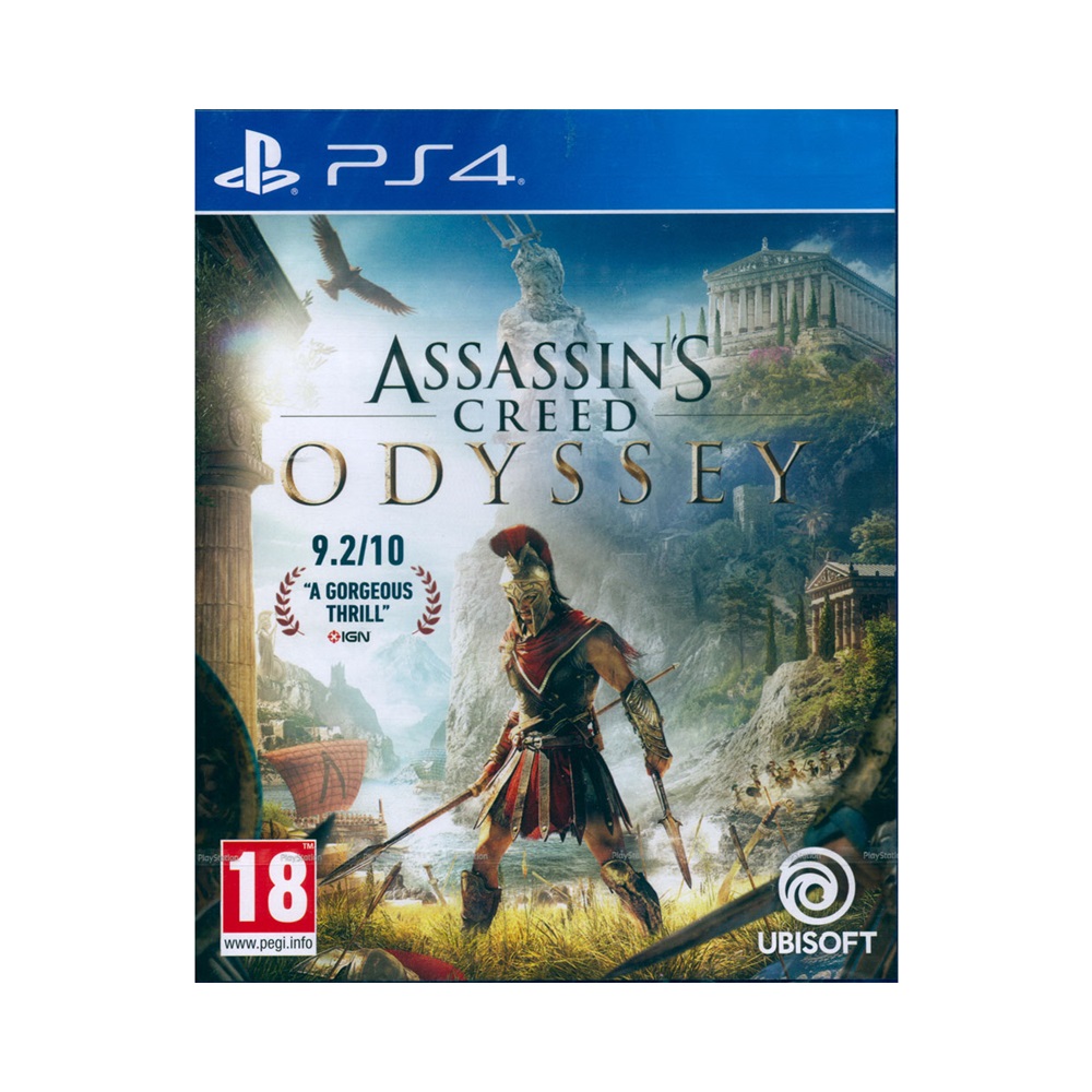PS4《刺客教條：奧德賽 Assassin's Creed Odyssey》中英文歐版