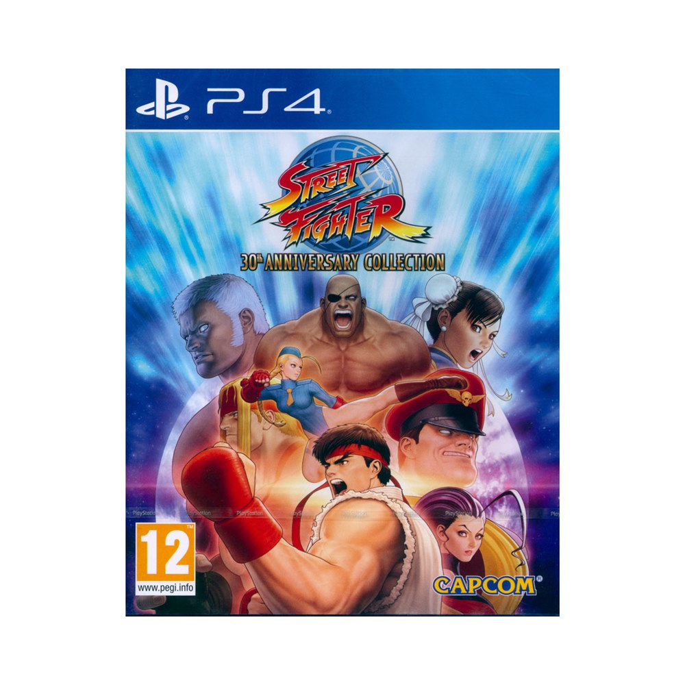 PS4《快打旋風 30 週年紀念合集 Street Fighter 30th Anniversary》中英日文歐版