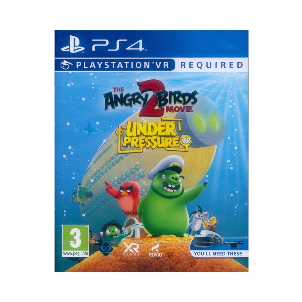 PS4 PSVR 《憤怒鳥玩電影2 抗壓 The Angry Birds Movie 2 VR》中英日文歐版 (PSVR專用)