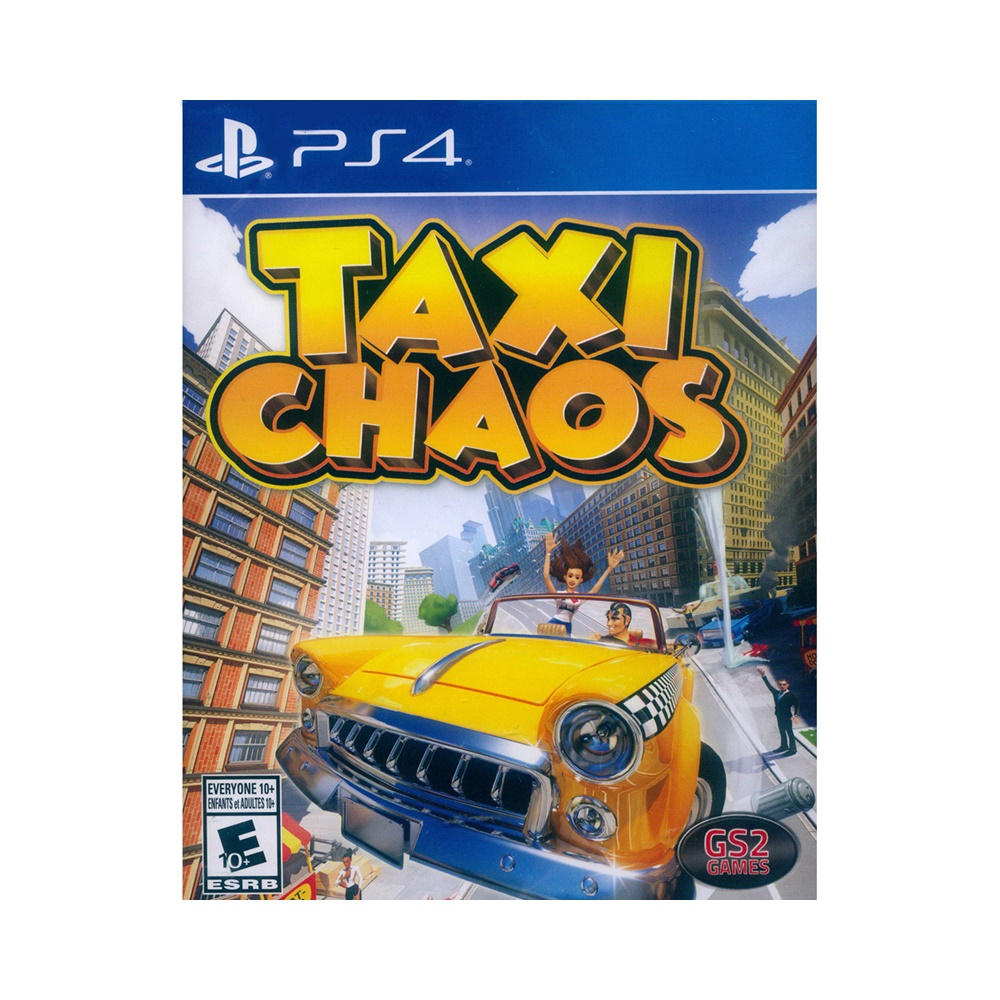 PS4《瘋狂司機 載客狂飛 (瘋狂計程車) Taxi Chaos》中英文美版