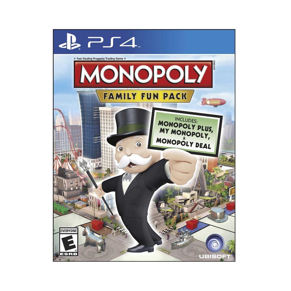 PS4《地產大亨：家庭歡樂包 Monopoly Family Fun》英文美版