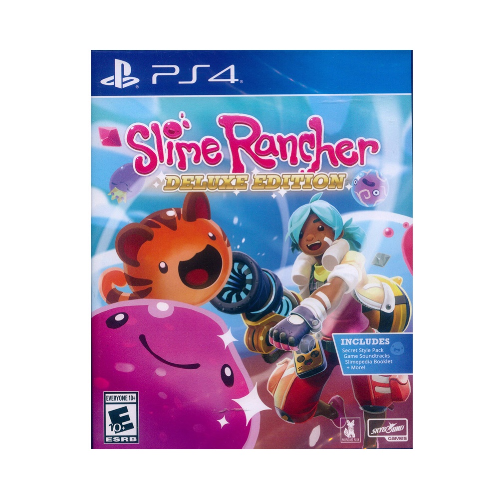 PS4《史萊姆牧場 豪華版 Slime Rancher: Deluxe Edition》中英文美版