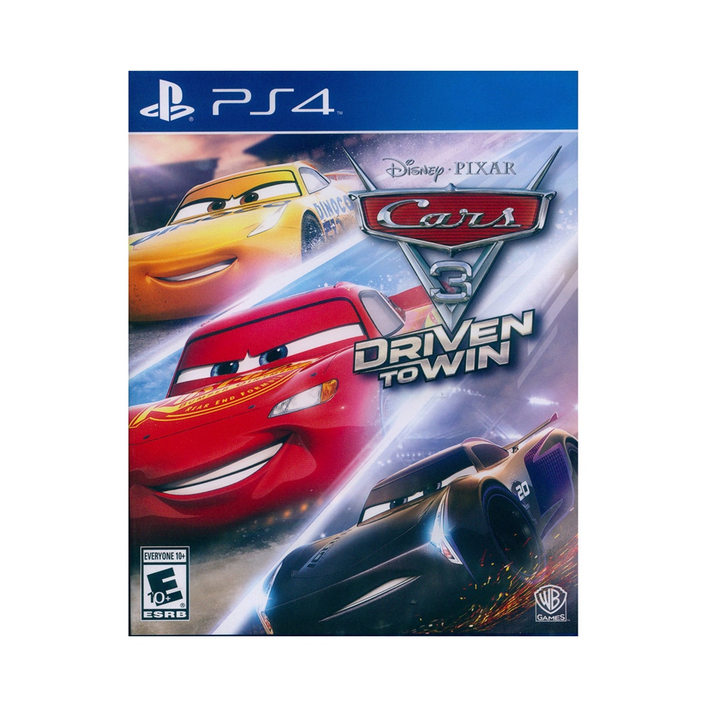PS4《汽車總動員 3：全力取勝 Cars 3: Driven to Win》中英文美版
