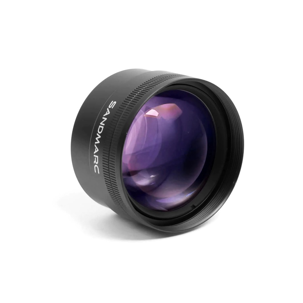 《升級版》SANDMARC 2X Telephoto 58mm 長焦手機鏡頭 (內含安卓共用鏡頭夾具 與 iPhone背蓋) iPhone長焦鏡頭