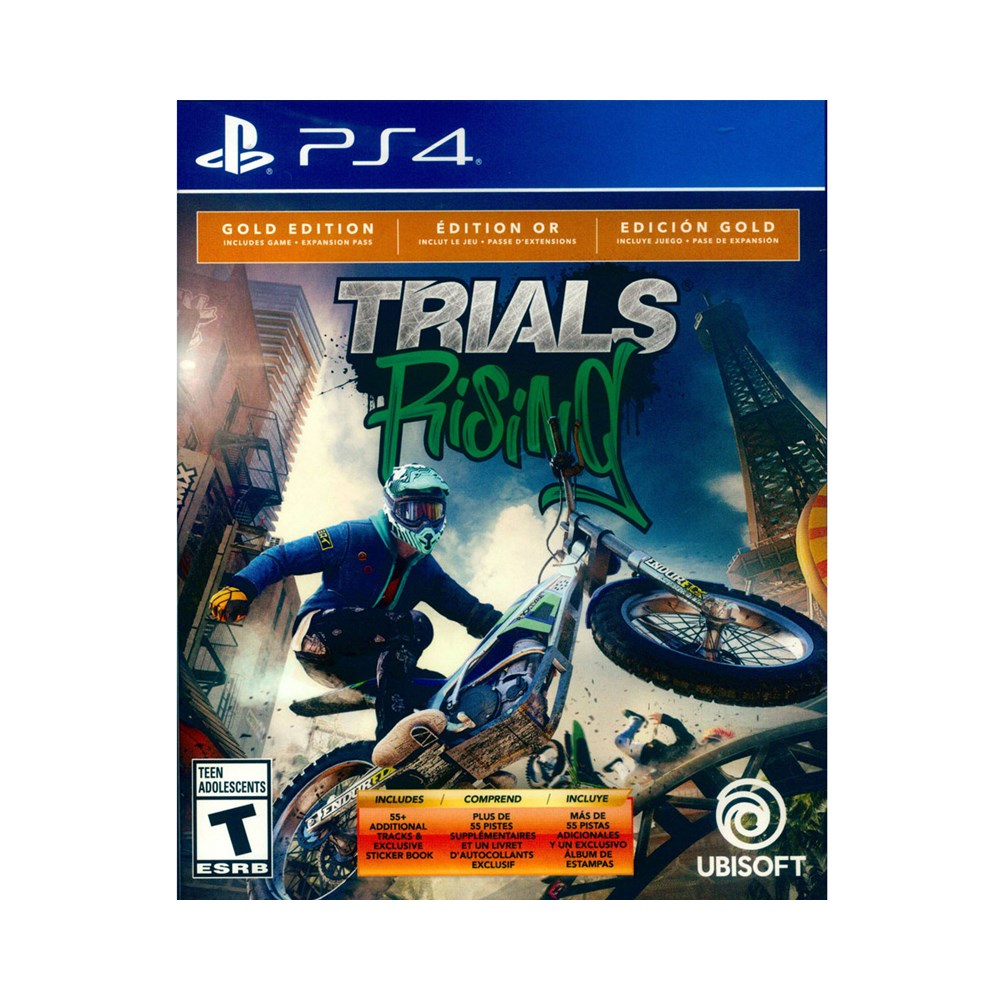 PS4《特技摩托賽：崛起 黃金版 Trials Rising Gold Edition》英文美版
