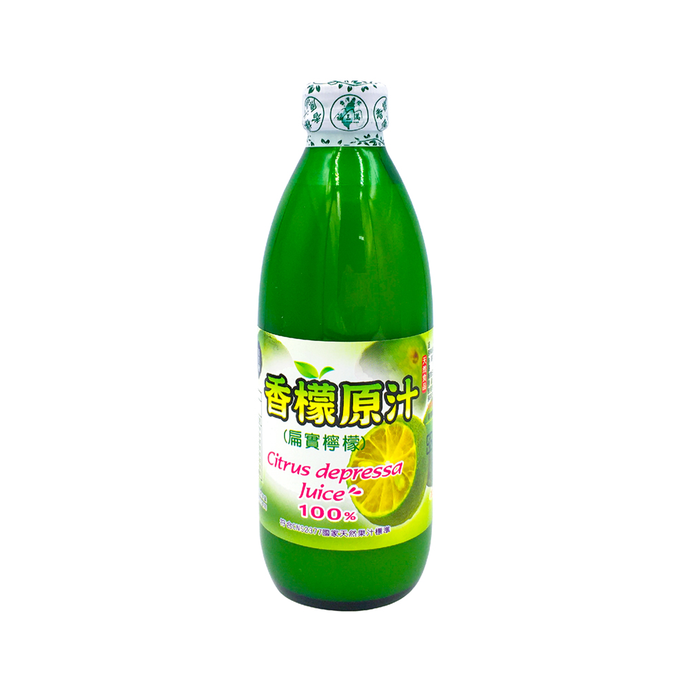 【福三滿】台灣香檬原汁(300毫升*6瓶)