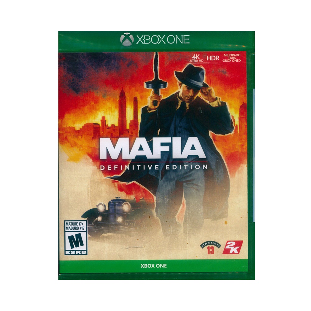 XBOX ONE《四海兄弟：決定版 Mafia: Definitive Edition》中英日文美版
