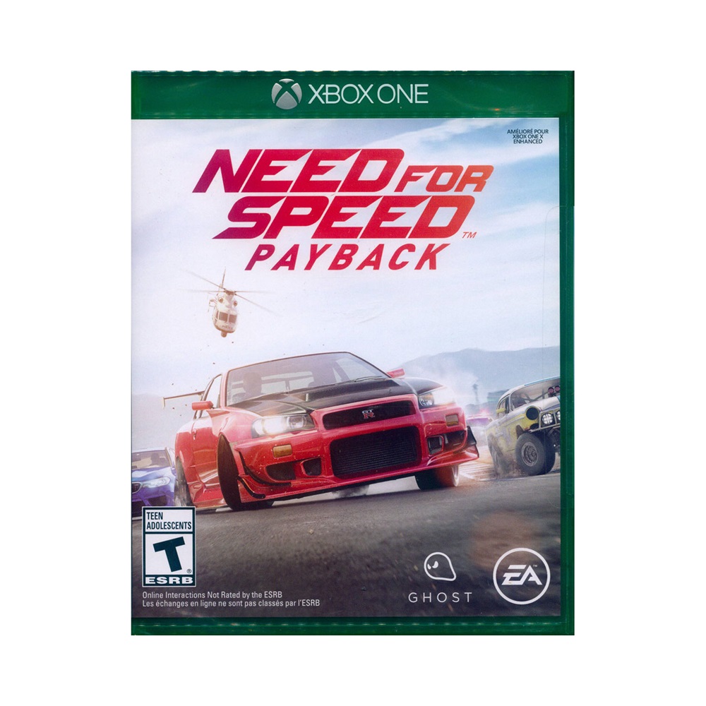 XBOX ONE《極速快感：血債血償 Need for Speed: Payback》中英文美版